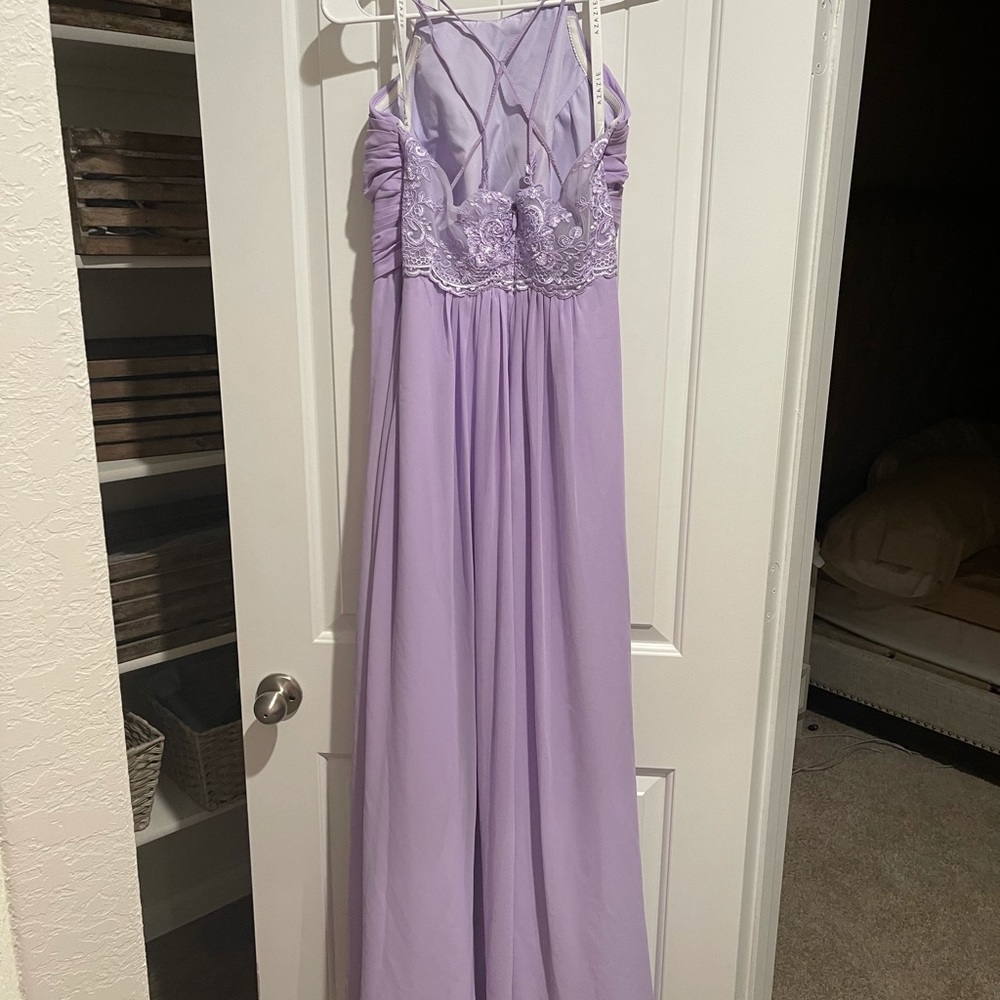 Azazie Ginger Allure Bridesmaid Dress in Lilac